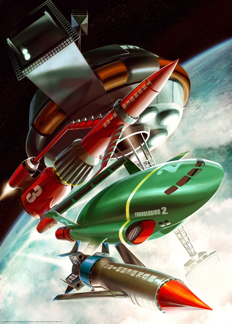 Thunderbirds, a 50 x 70 cm fine art print, in an edition of 175.